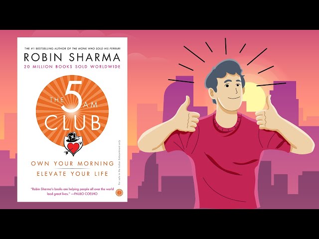 الروتين الصباحي للانجاز - ملخص كتاب : نادي الخامسة صباحا